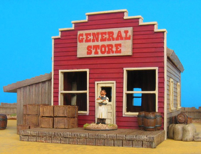  Western General Store Sign Bels: cheaper to build a shed or buy a kit